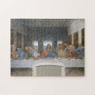 The Last Supper, Leonardo da Vinci, 1495-1498 Jigsaw Puzzle