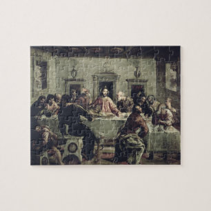 The Last Supper (oil on canvas) 2 Jigsaw Puzzle