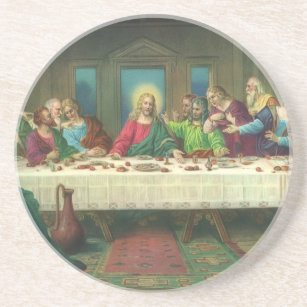 The Last Supper Originally by Leonardo da Vinci Coaster