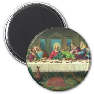 The Last Supper Originally by Leonardo da Vinci Magnet