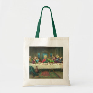 The Last Supper Originally by Leonardo da Vinci Tote Bag