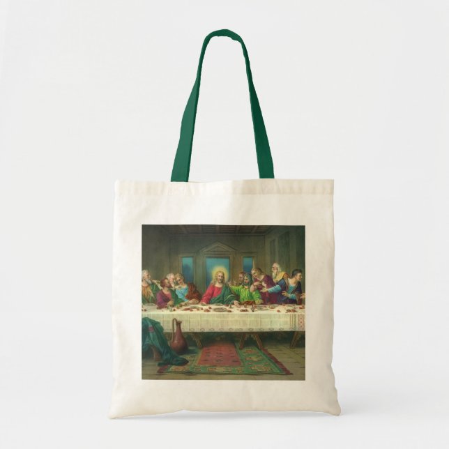The Last Supper Originally by Leonardo da Vinci Tote Bag (Front)