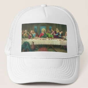 The Last Supper Originally by Leonardo da Vinci Trucker Hat