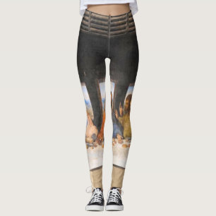 The Last Supper Painting Leonardo Da Vinci Leggings