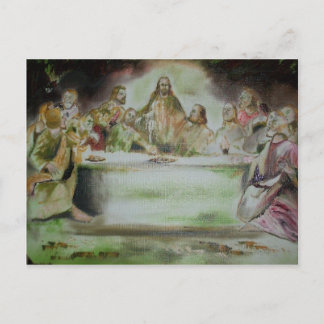 The Last Supper Postcard