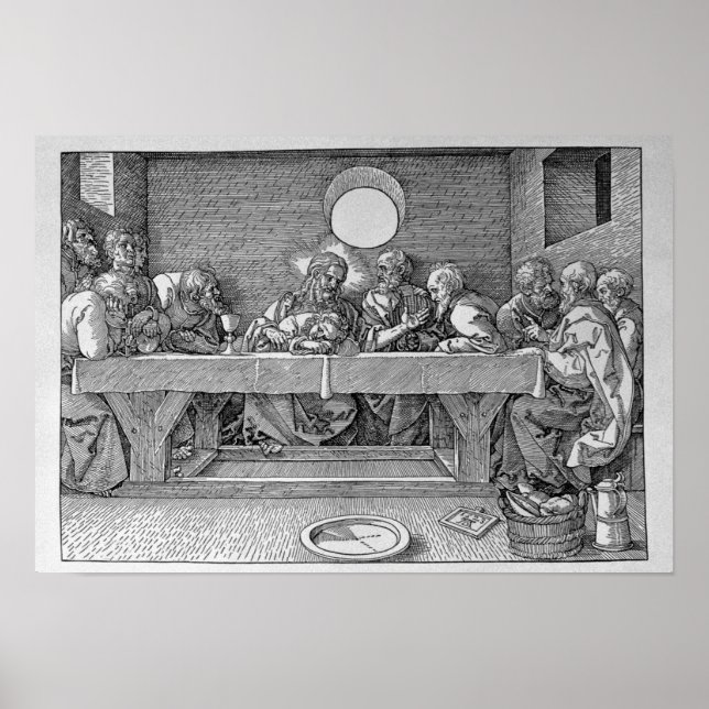 The Last Supper, pub. 1523 Poster (Front)
