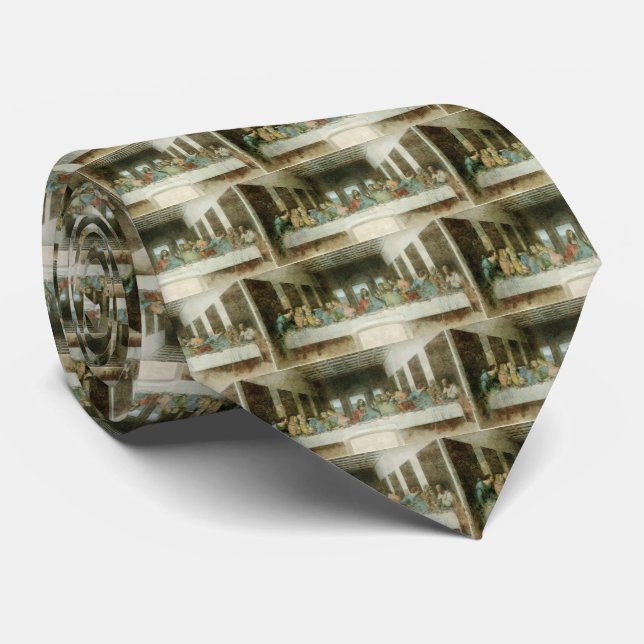 The Last Supper Tie (Rolled)