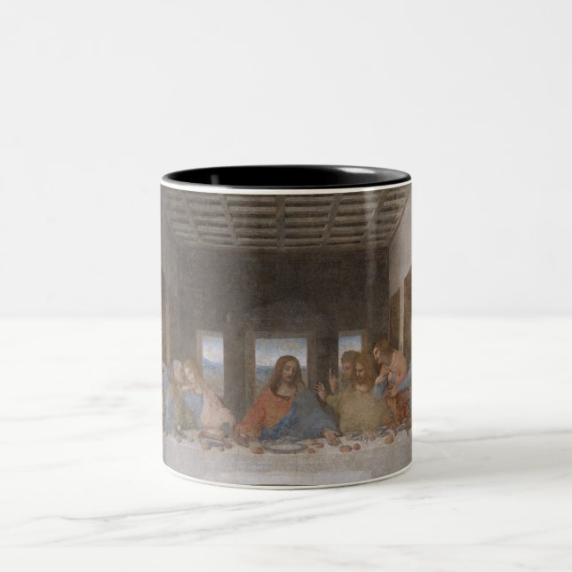 The Last Supper Two-Tone Coffee Mug (Center)