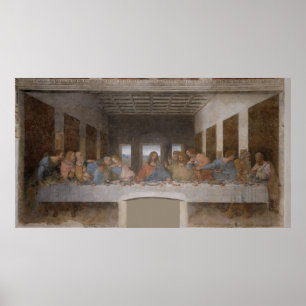 The Last Supper / Última Cena by Leonardo da Vinci Poster