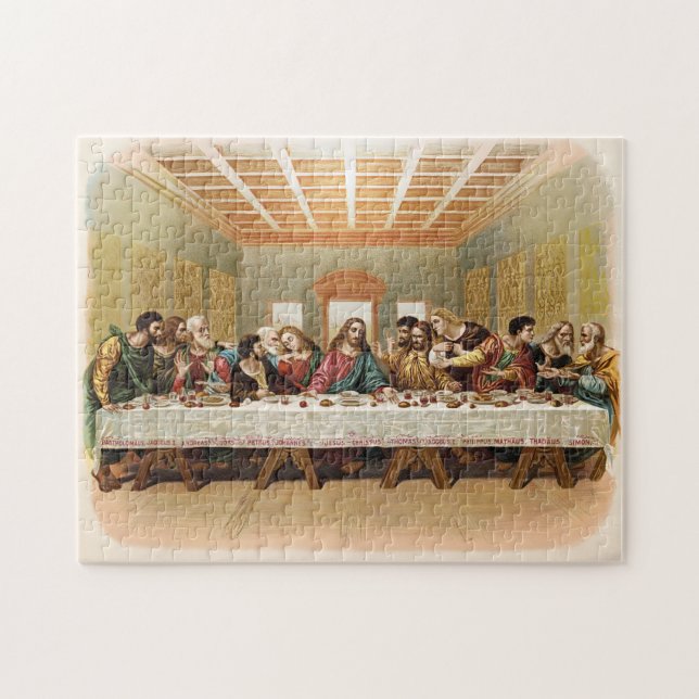The Last Supper Vintage Art Jigsaw Puzzle (Horizontal)