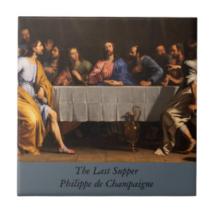 The Last Supper with Disciples Ceramic Tile