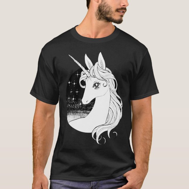 The Last Unicorn funny girl T-Shirt (Front)
