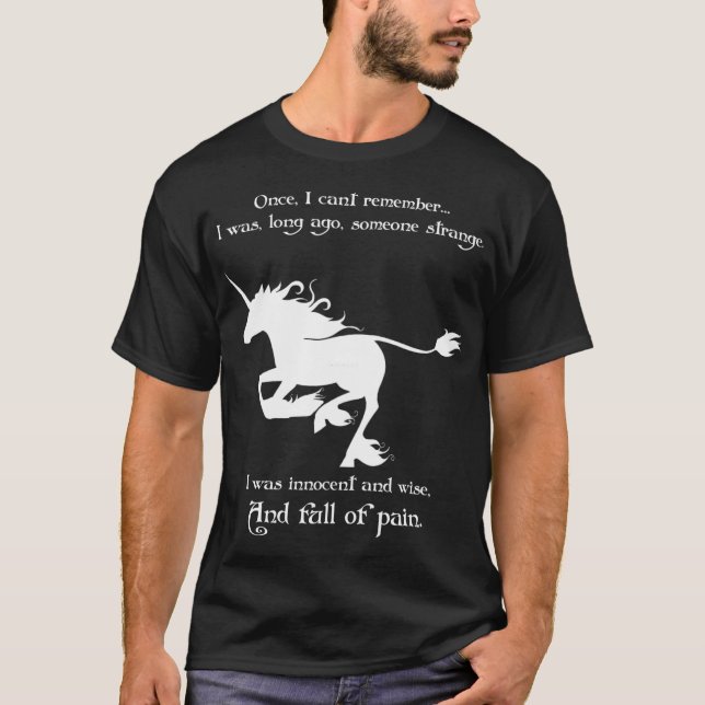 The Last Unicorn  Running retro T-Shirt (Front)