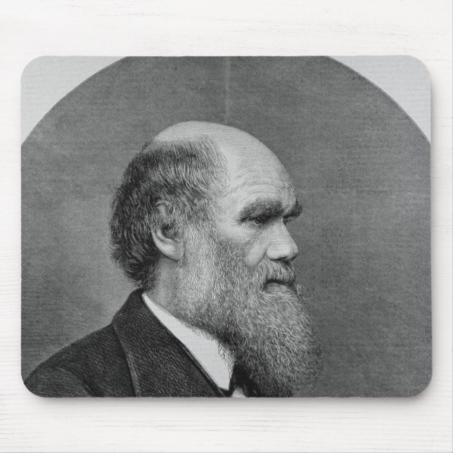 The Late Mr C. R. Darwin, FRS, LLD Mouse Pad (Front)