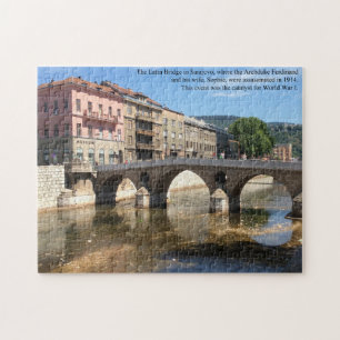 The Latin Bridge Sarajevo Bosnia Jigsaw Puzzle