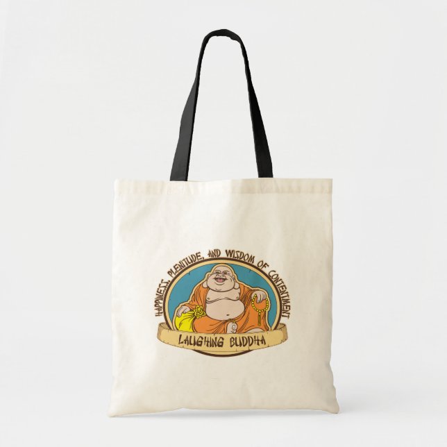 The Laughing Buddha Tote Bag (Front)