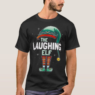 The Laughing Elf Christmas Family Matching Pajama  T-Shirt