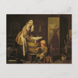 The Laundress Postcard