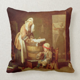 The Laundry Woman Cushion