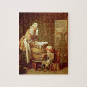 The Laundry Woman Jigsaw Puzzle