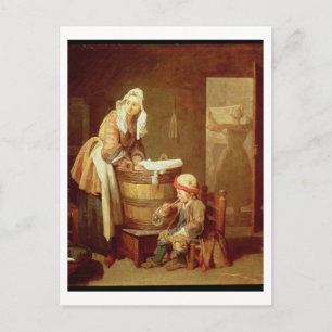 The Laundry Woman Postcard