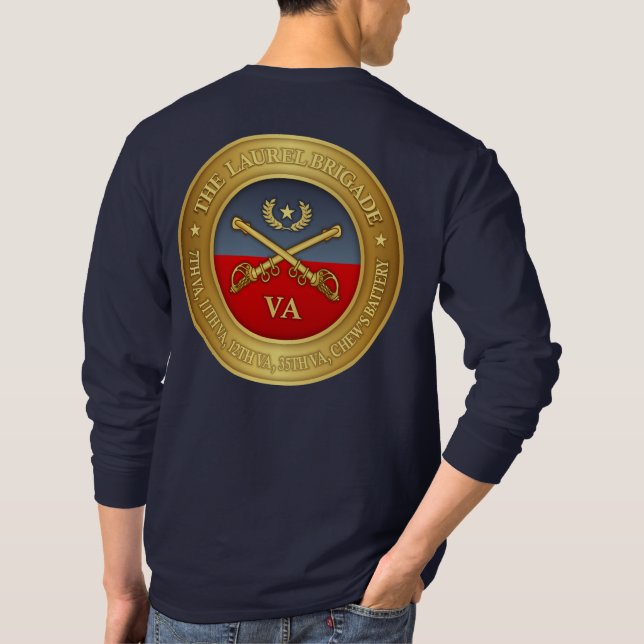 The Laurel Brigade (rd) T-Shirt (Back)