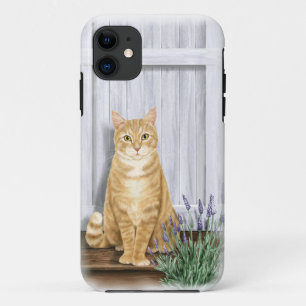 The Lavender Door Cat iPhone 11 Case