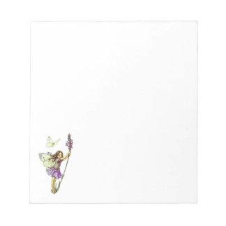 “The Lavender Fairy” Notepad 