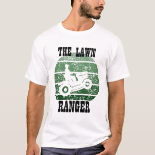 The Lawn Ranger Funny Lawn Mowing Unisex T-Shirt