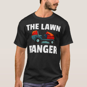 The Lawn Ranger Mowing Gift Funny Lawn Mower Tract T-Shirt
