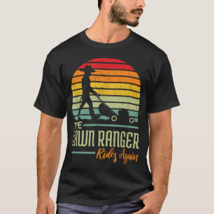 the lawn ranger rides again lawnmower men boys T-Shirt