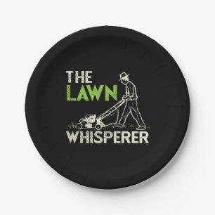 The Lawn Whisperer Paper Plate