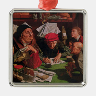 The Lawyer's Office, c.1545 Metal Tree Decoration