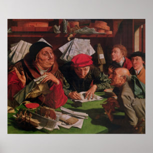 The Lawyer's Office, c.1545 Poster