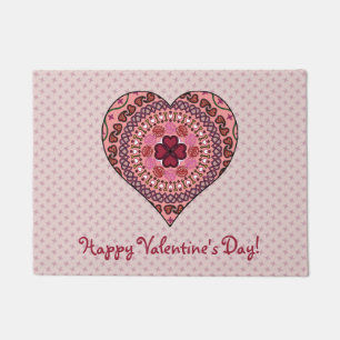 The Layers of the Heart Doormat