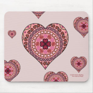 The Layers of the Heart Mousepad