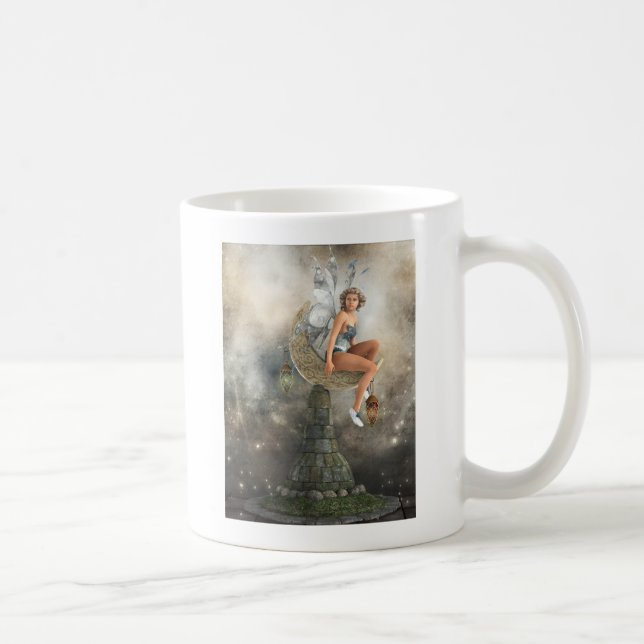 The Lazy Moon Fairy Coffee Mug (Right)