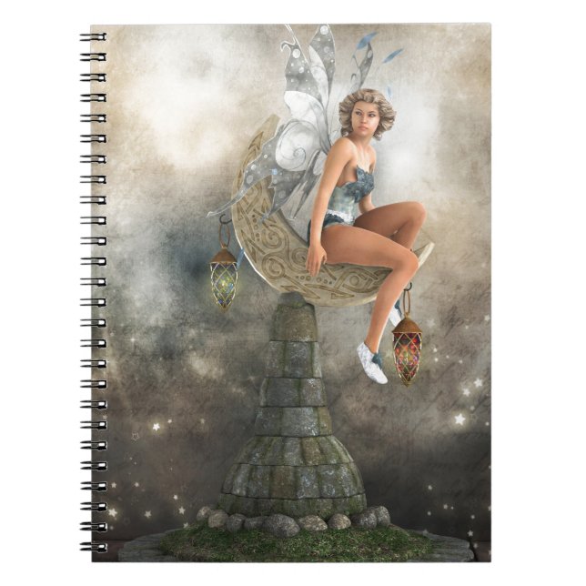 The Lazy Moon Fairy Notebook (Front)