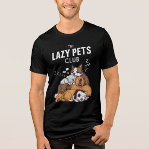The Lazy Pets Club.TLPC01 Tri-Blend Shirt