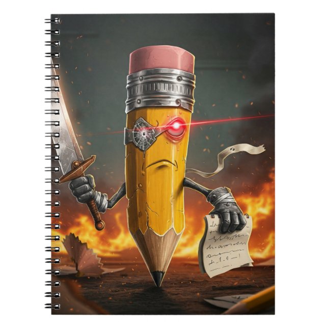 The Lead Avenger Notebook (Front)