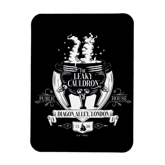 THE LEAKY CAULDRON™ Shop Graphic Magnet (Vertical)
