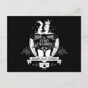 THE LEAKY CAULDRON™ Shop Graphic Postcard