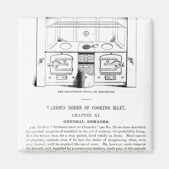 The Leamington Stove, or Kitchener Magnet (Front)