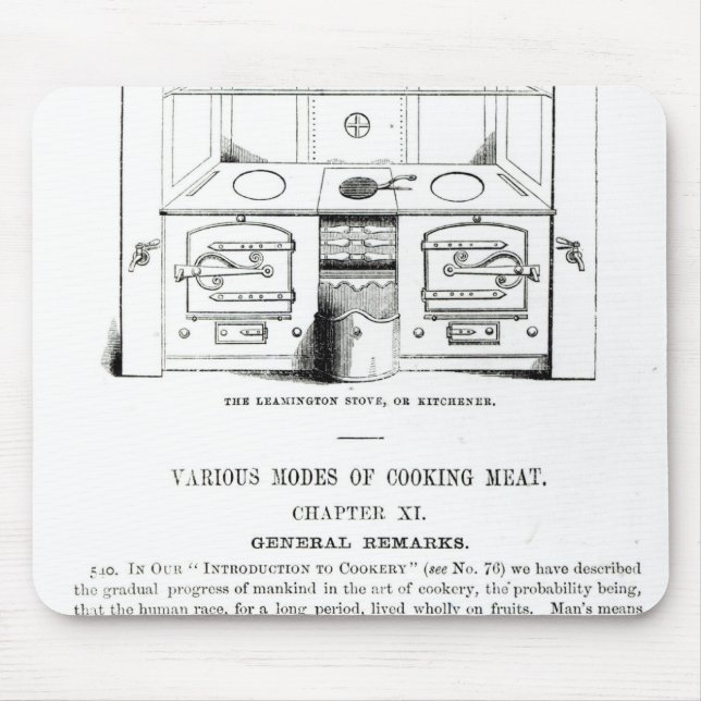 The Leamington Stove, or Kitchener Mouse Pad (Front)