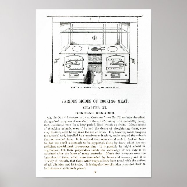 The Leamington Stove, or Kitchener Poster (Front)
