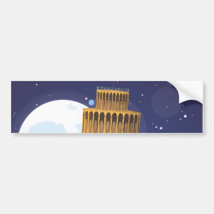 The Leaning Tower of Pisa Bumper Sticker