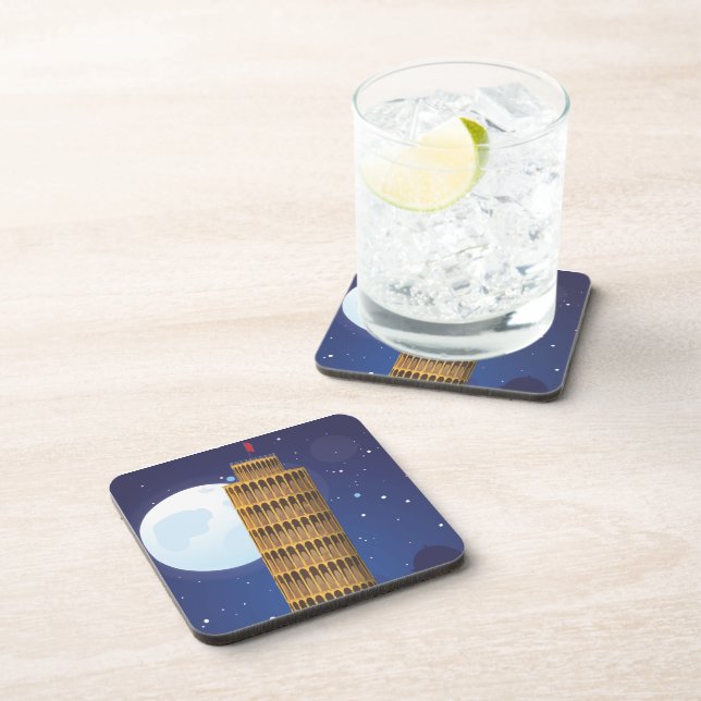 The Leaning Tower of Pisa Coaster (Right Side)