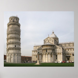The Leaning Tower of Pisa Poster