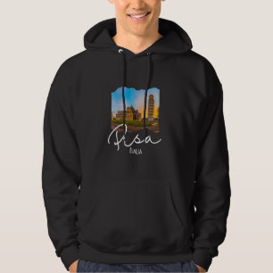 The Leaning Tower Of Pisa Souvenir Pisa Italy Hoodie