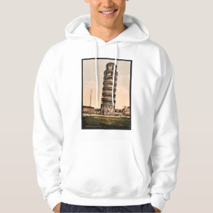 The Leaning Tower, Pisa, Italy classic Photochrom Hoodie